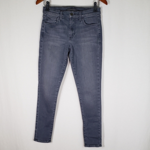 Joe's Jeans The Icon Mid Rise Skinny Ankle Jeans in Grey Size 27 - Picture 1 of 11